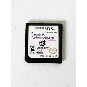 Imagine Fashion Designer World Tour Nintendo DS Game Cartridge Only Tested 2009